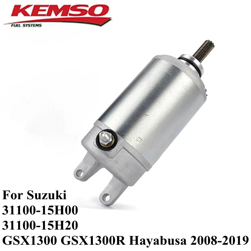 

Electric Starter Motor For Suzuki GSX1300 GSX1300R Hayabusa 2008-2019 GSX1300BK ABS B-King GSX 1300 31100-15H00 31100-15H20