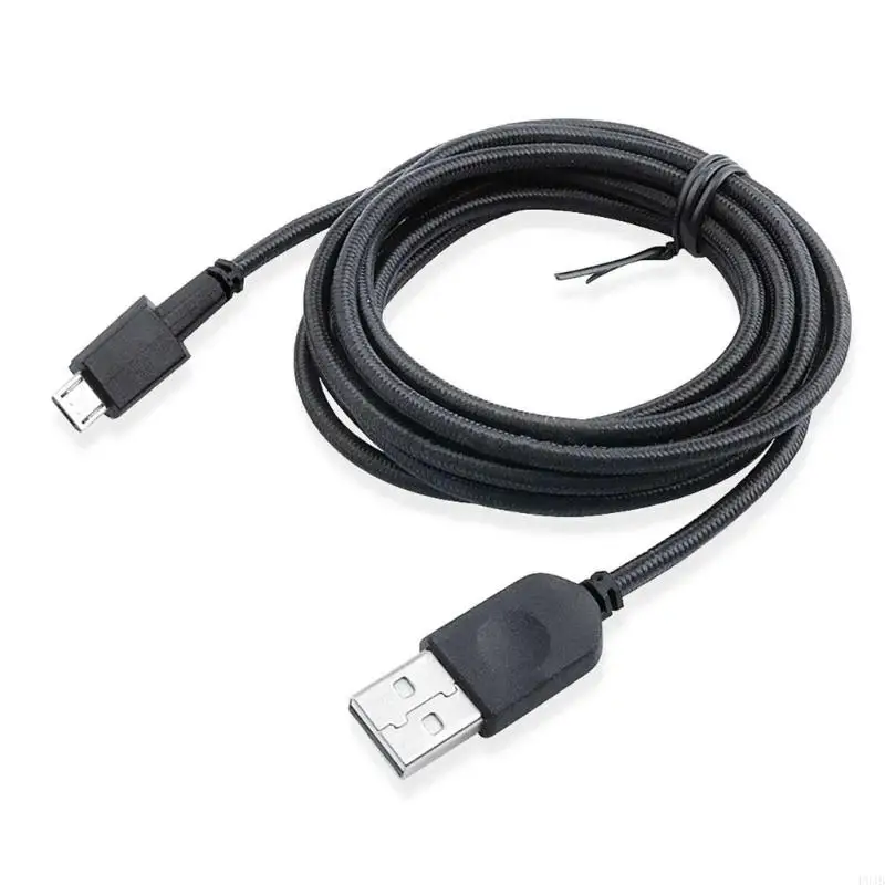 P9JB USB Mouse Charging Cable 180CM For AW610M AW310M Providing Efficient Power Transfer For Gamers And Professional