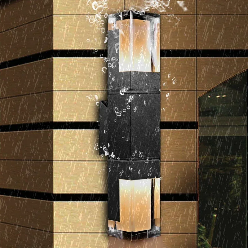 Acrylic modern minimalist LED wall light Waterproof IP65 7W 14W Indoor Outdoor  Wall lamp for Garden street lighting