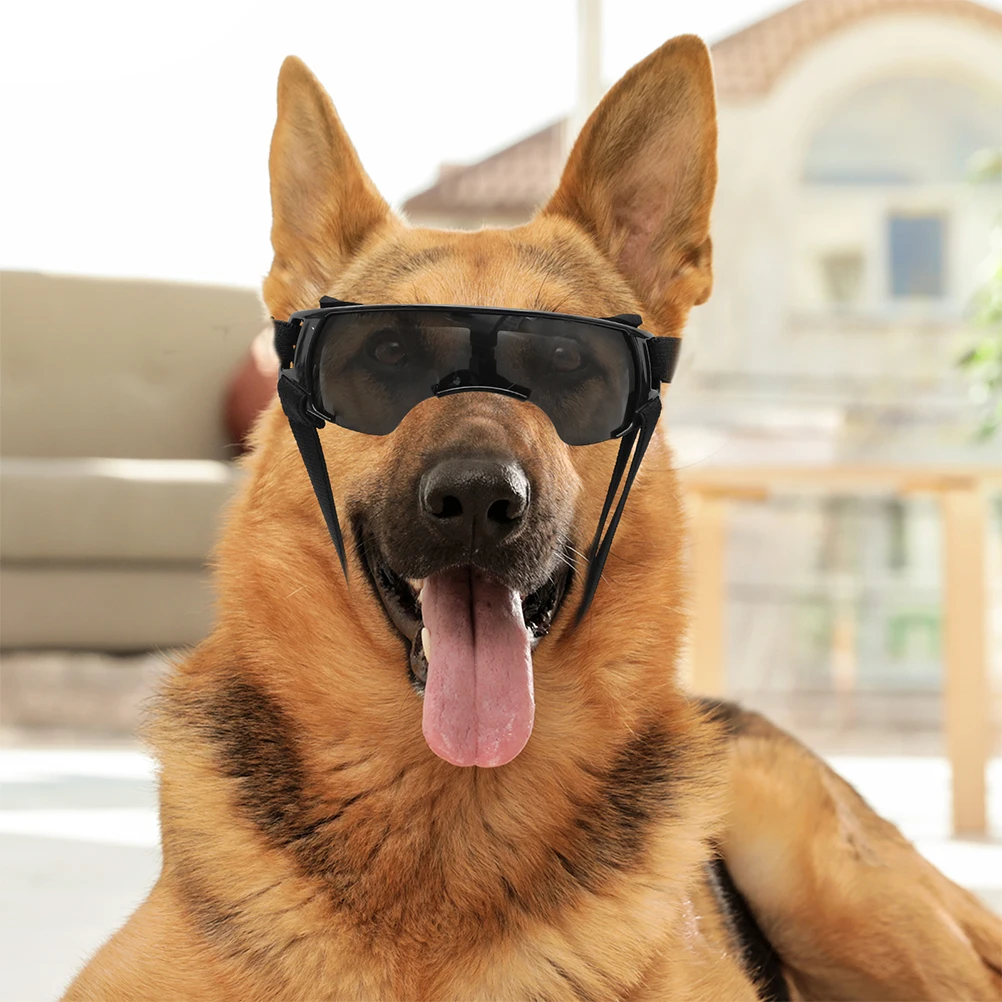 

Dog Sunglasses UV Protection Small Goggles Adjustable Puppy Blind Doggy Sunglasses Outdoor Boating Accessories Protective