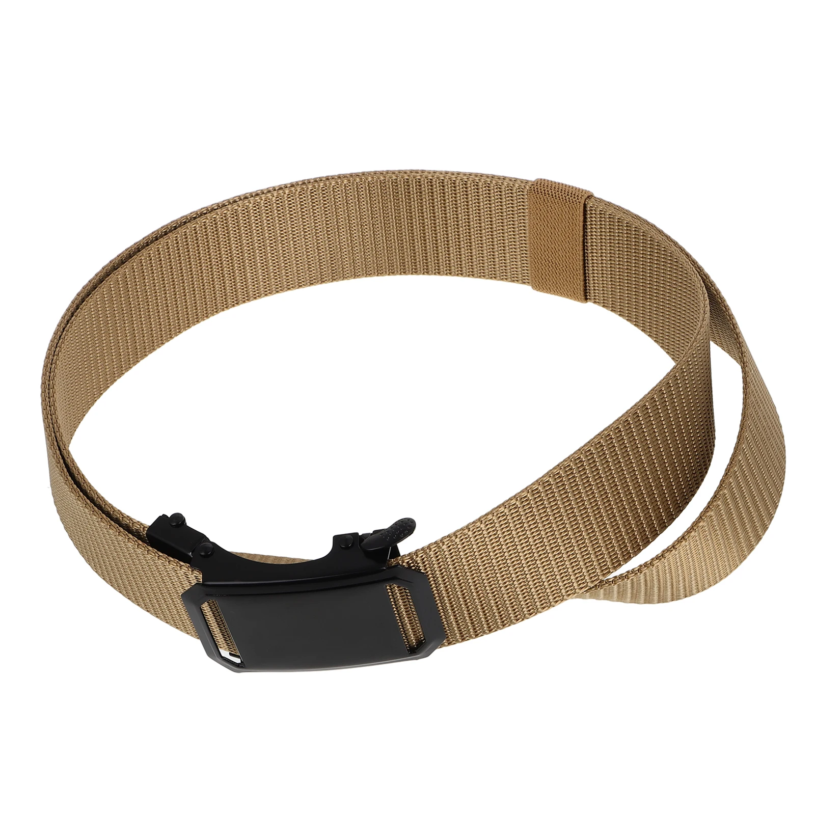 

1PC Automatic Buckle Belt for Men Casual Nylon Outdoor Sports Breathable Mens Utility Jean Belts Ratchet Wear resistant