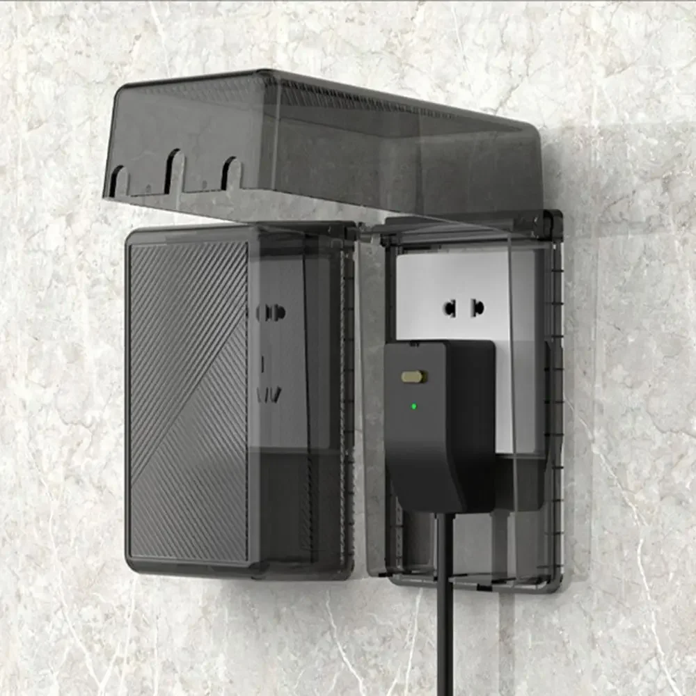 

Защитная крышка переключателя типа 86, прозрачная водонепроницаемая крышка электрической вилки, брызгозащищенная самоклеящаяся защита для дома