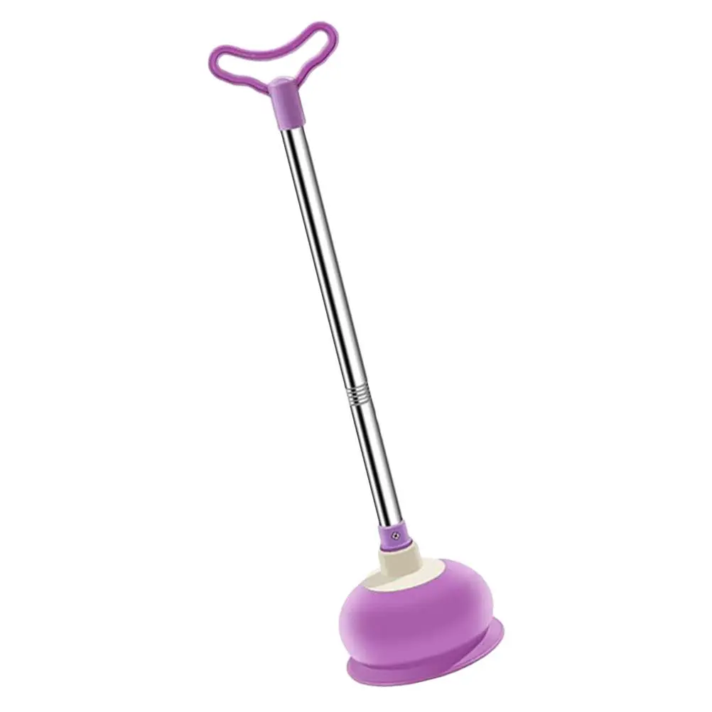

1Pcs Heavy Duty Rubber Plunger Toilet Drain Cleaner Strong Suction Dredging Tool for Floor Drain Sewer Kitchen Bathroom Home Use