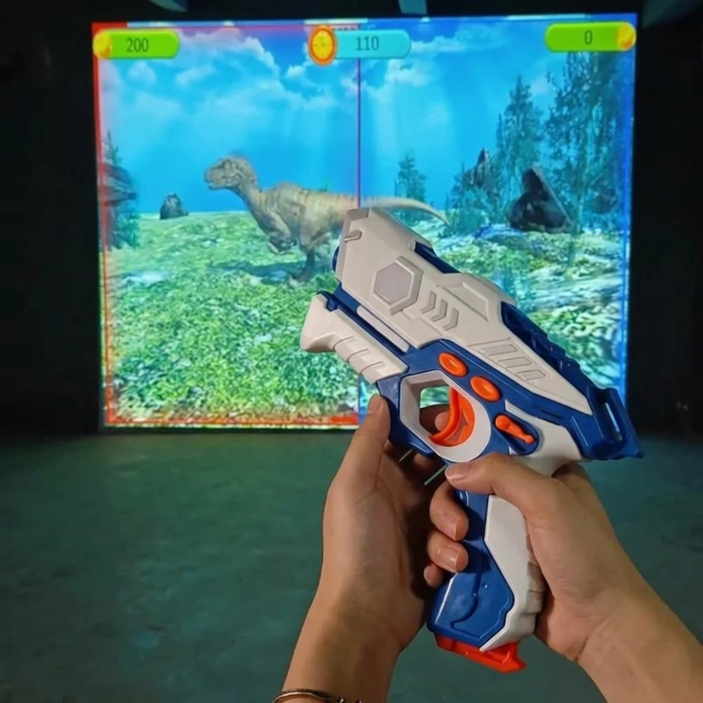 Arcade Room GameGuns for 3LCD Laser Projector 4000 Lumens, Android RK3576