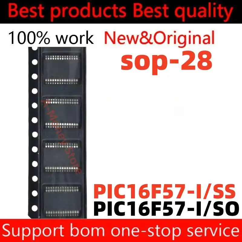 

(10pcs)PIC16F57-I/SS PIC16F57-I/SO sop-28