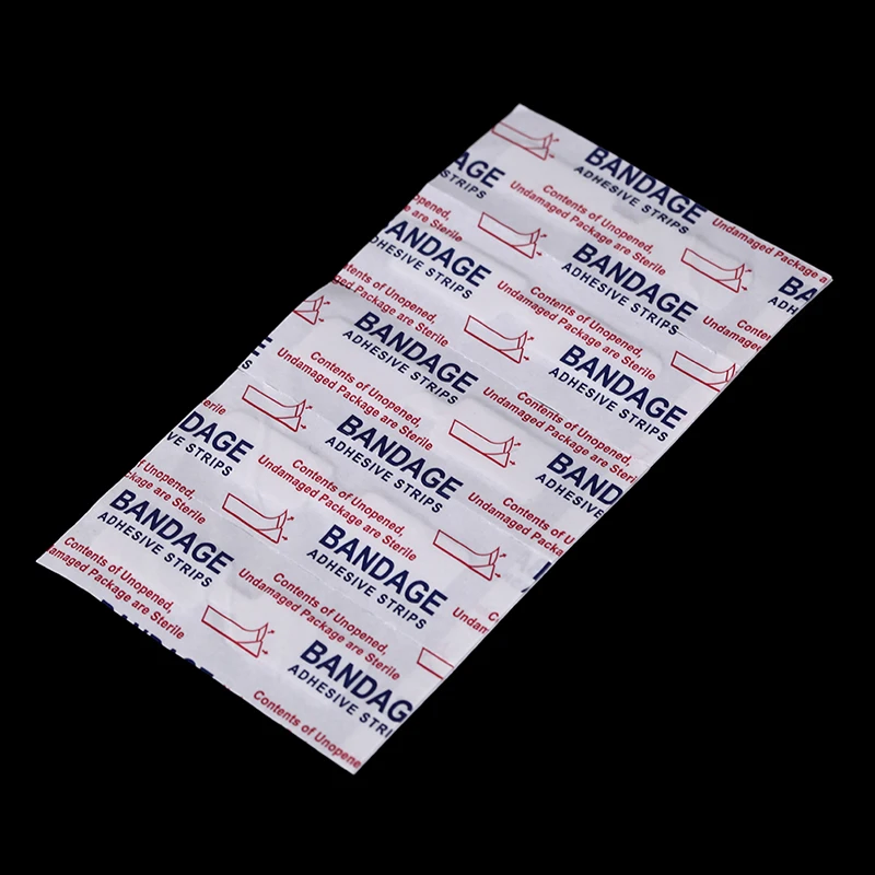 10pc Waterproof Band Aid Butterfly Adhesive Wound Closure Emergency Kit Bandages