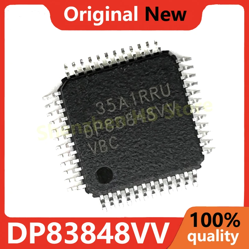(2-5piece)100% New DP83848 DP83848CVVX DP83848CVV DP83848VV QFP48