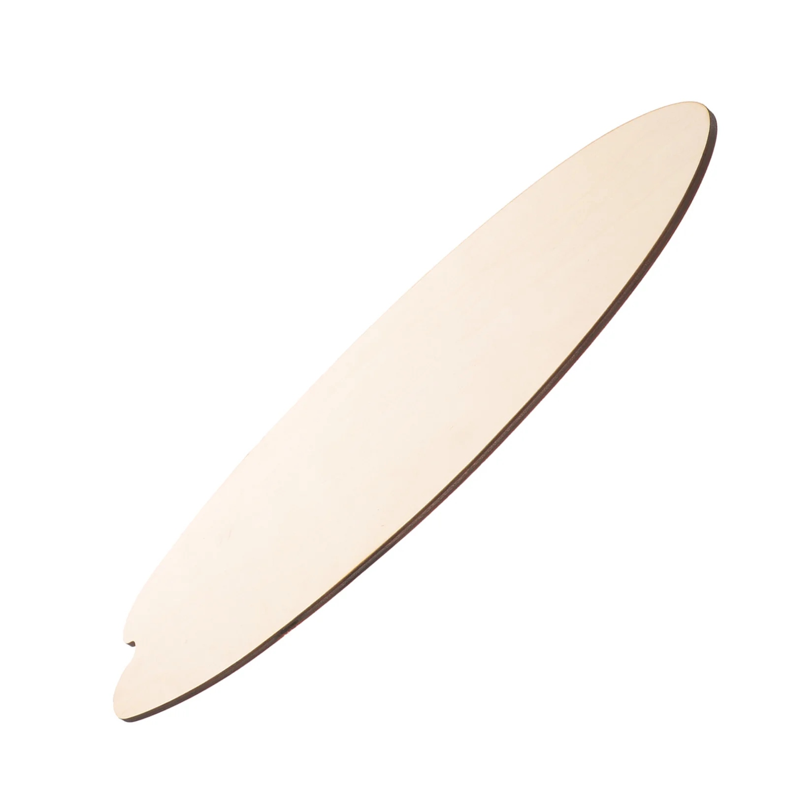 

Wood Surfboard Wall Art Decor - Unpainted Handcrafted Plaque for Personalized Graffiti Messages and Beach Style Interior