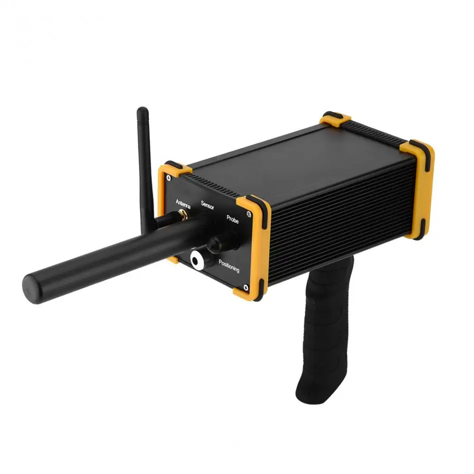 Yellow GR-100 Mini Gold Detector 30M Deep Search Long Range Diamond Gemstone Metal Finder Scanner