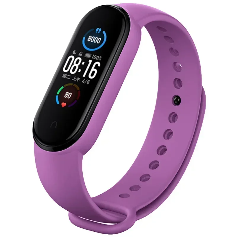 Uhren armband für Xiaomi Mi Band 7 6 5 4 3 Armband Silikon Armband Armbänder Miband 3/4 Band5 Band6 Smartwatch Zubehör