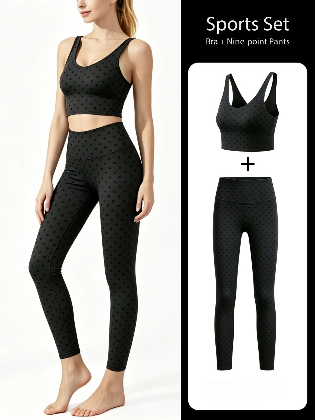 Lemon Women Yoga Sets Push Up Fitness Leggings Sports Bra Soft High Waist Elastic Sportswear Running Workout Gym Clothes Suits