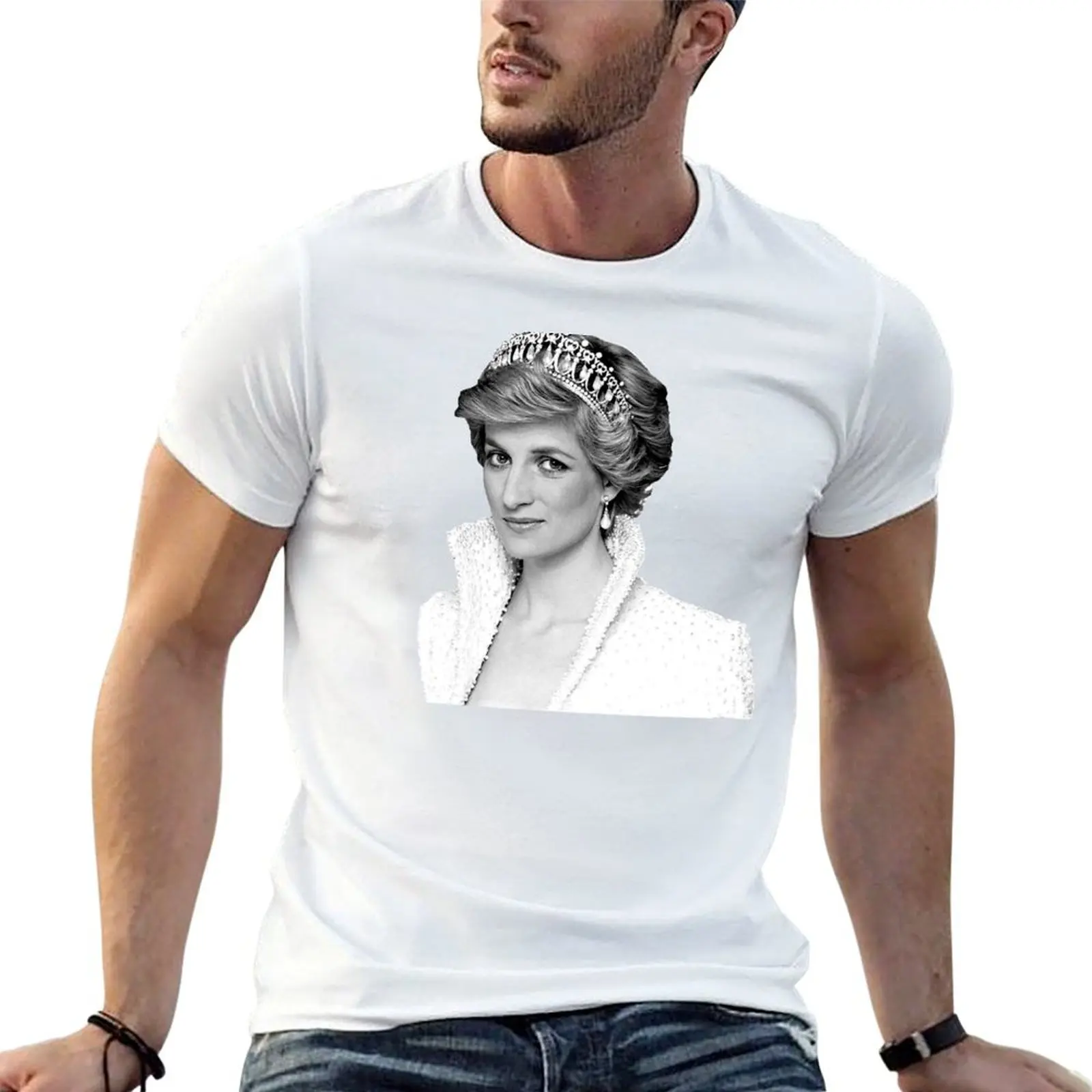 Princess Diana - Beautiful Woman T-Shirt Essential Solid Color T-Shirt