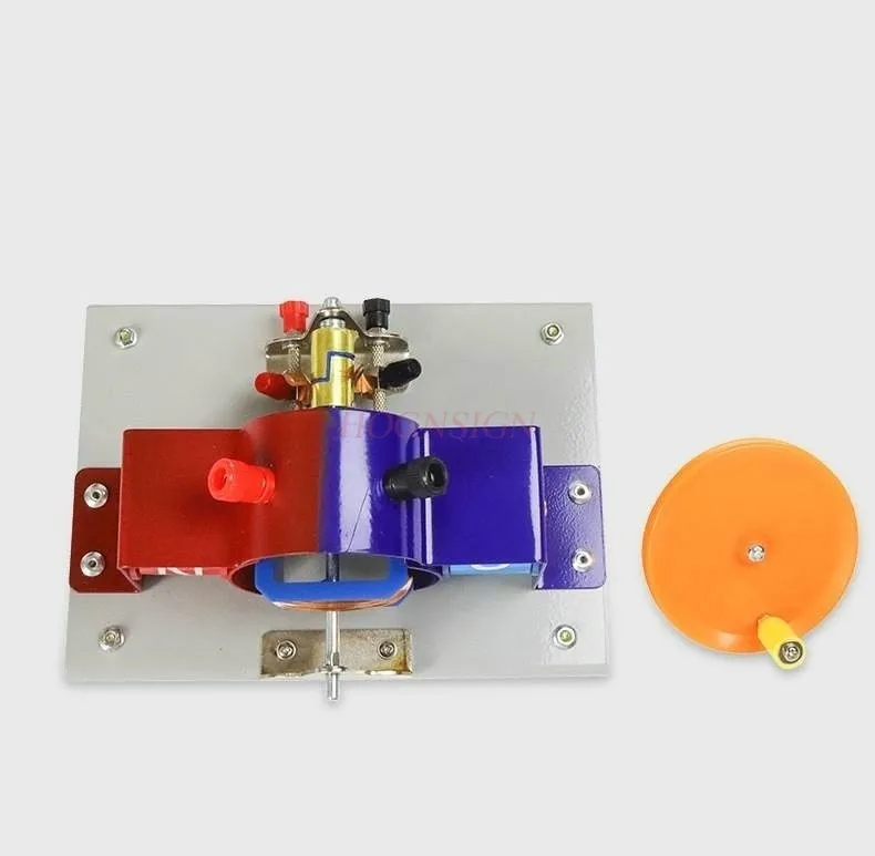 physics electromagnetic model teaching equipment   Motor principle demonstrator, electric motor power generation