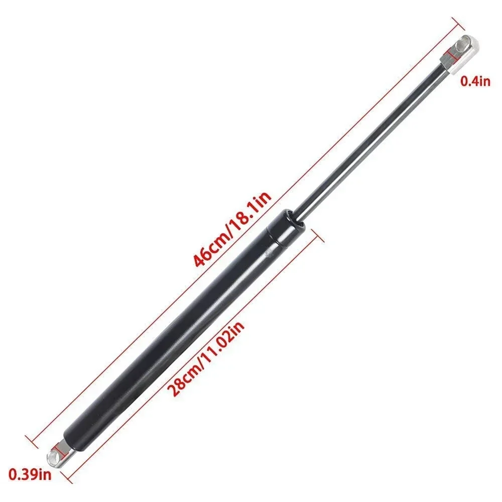 Dump Box Lift Hydraulic Support Rods Black Steel Piston Struts Bar for Polaris Ranger RGR 570 900 1000 7044674 7045352