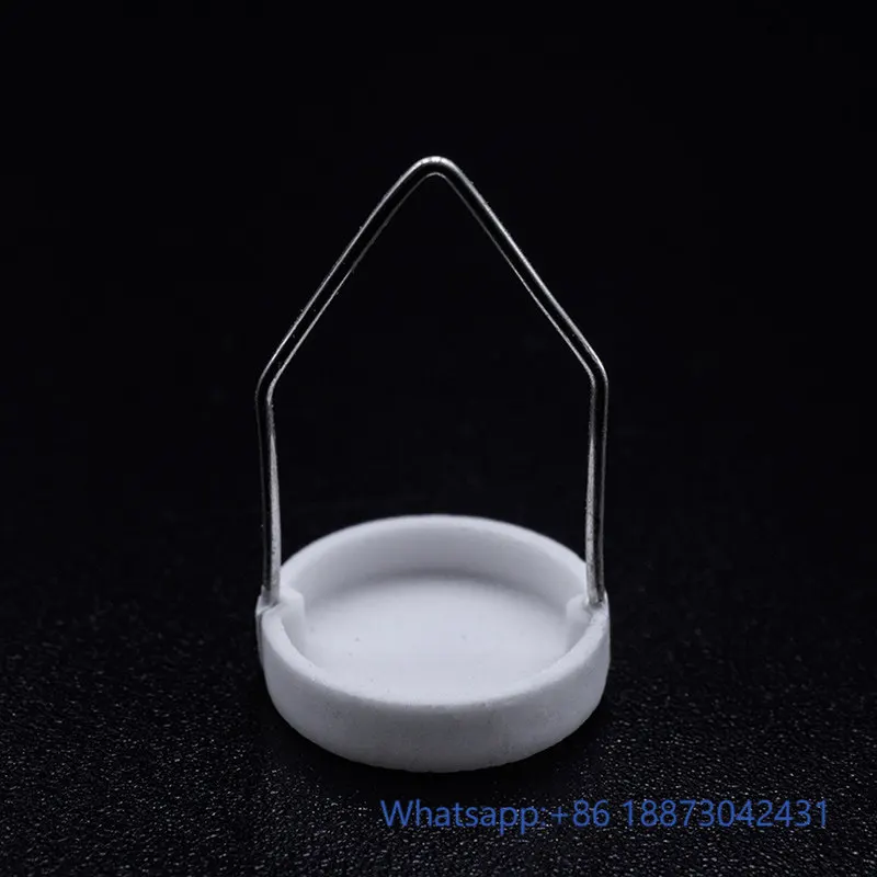 Platinum Hook Alumina Crucible/TGA Q50/500/10 * 16.6mm Laboratory Thermal Analysis Accessories