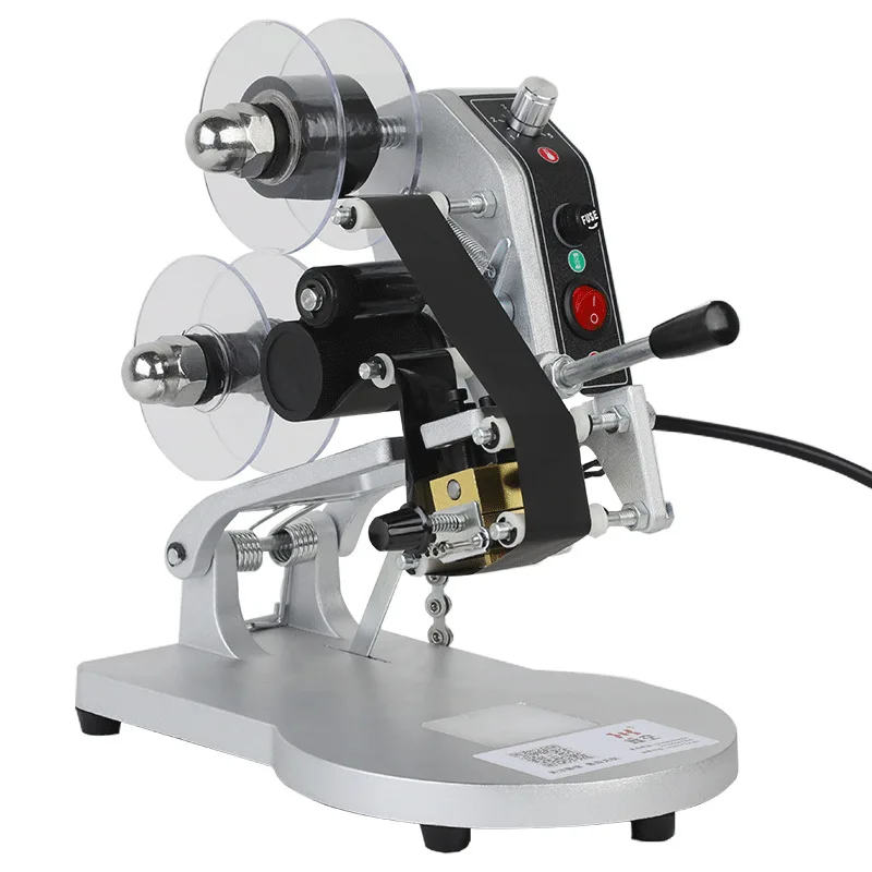 

Manual coding machine Flexible, simple and clear printing number Production date Food bag color ribbon coder