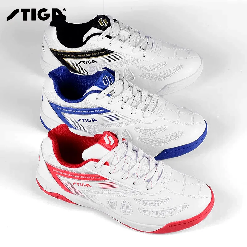 

STIGA Table Tennis Shoes Men Women Professional Ping Pong Sneakers Lightweight Indoor Court Footwear