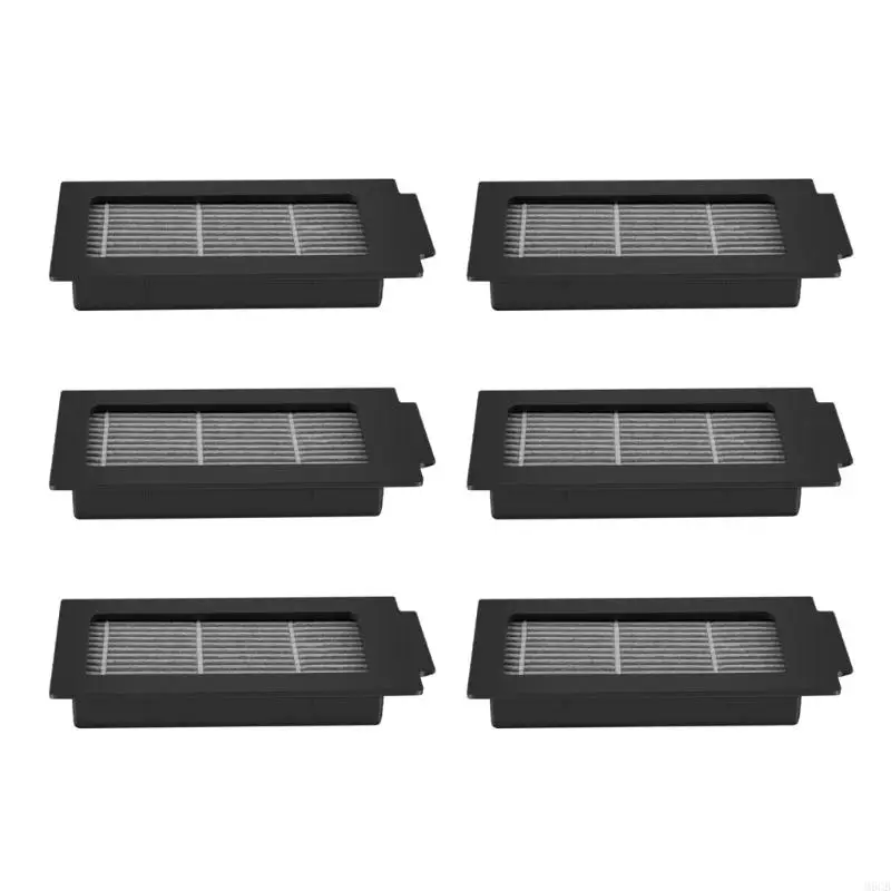 M6CB 6/12PCS مكنسة مكنسة مكنسة التبديل البديل مرشح أداة تنظيف جزء قطع الغيار