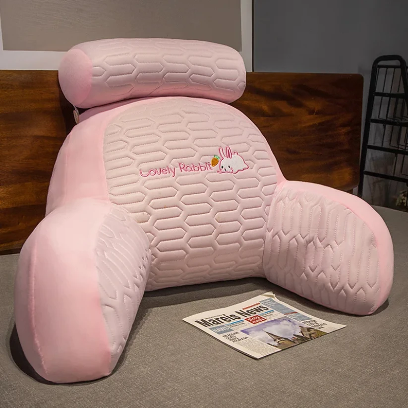 Large Latex Backrest Cushion for Bed - usage example