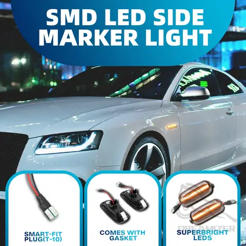 LED 다이내믹 사이드 마커 라이트, 방향 지시등, 표시기 8N0 949 127A, 아우디 A2 A3 8L A4 B5 A6 4B C5 A8 4D TT 8N, 2 개 Best5 LED 다이내믹 사이드 마커 라이트, 방향 지시등, 표시기 8N0 949 127A, 아우디 A2 A3 8L A4 B5 A6 4B C5 A8 4D TT 8N, 2 개 Best5