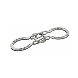 Classic IQ Mind Brain Teaser Ring Toys Iron Metal Horseshoe Puzzles Game for Adults Children