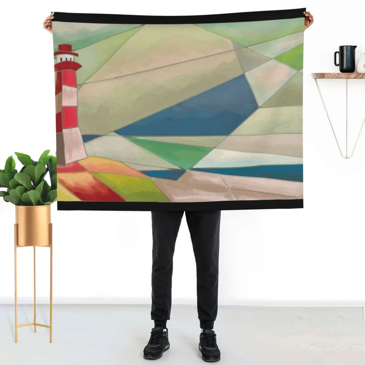 the lighthouse(our flag means death) Throw Blanket Blankets For Sofas Summer Flannel Fabric Kid'S Hair Cute Blankets