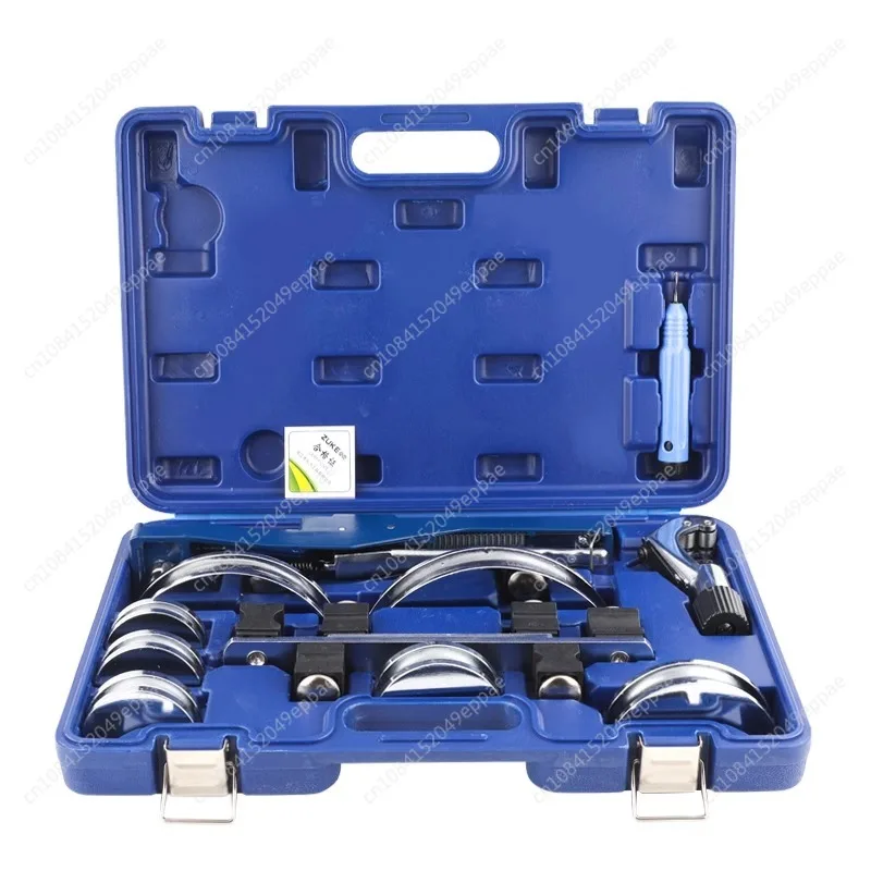 

Ratcheting Tube Bender Kit with Reverse Bend HVAC Copper Pipe Bender Tool Set for Refrigerator Air Conditioner Repair
