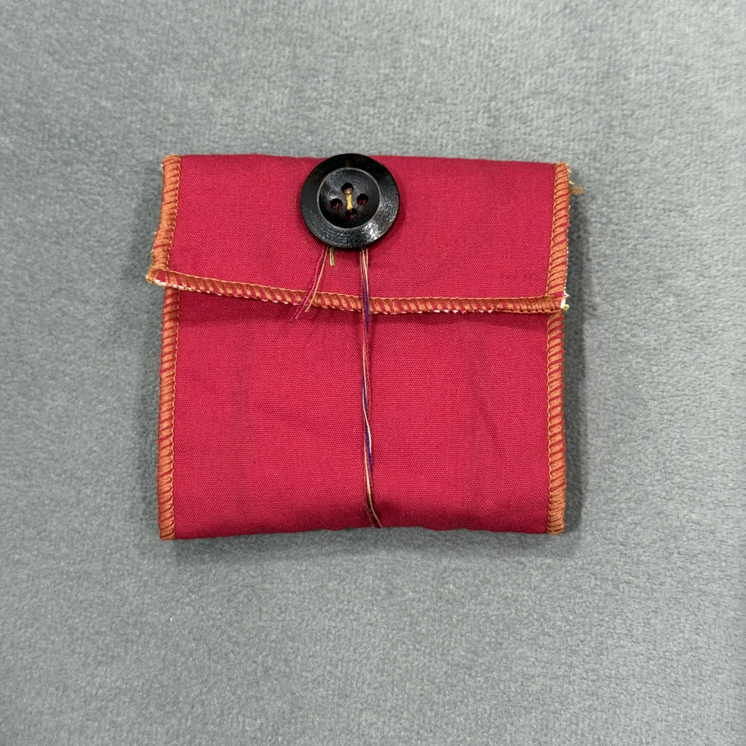 Handmade Pocket Shrine with Silver Cross Inside for Prayer Encouragement Christian Spiritual Gifts