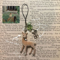 Handmade 3D Adorable Fawn Deer Charm/Keychain