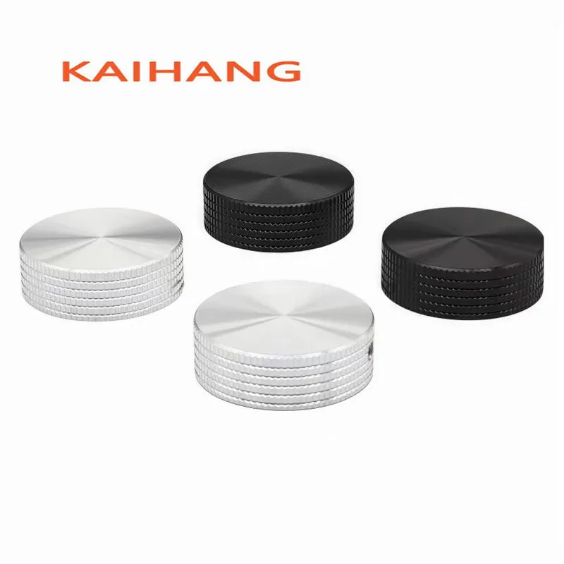 2PCS 30X10MM  Aluminum Alloy  potentiometer knob Amplifier volume knob cap Electronic Instruments switch cap circular hole 6MM