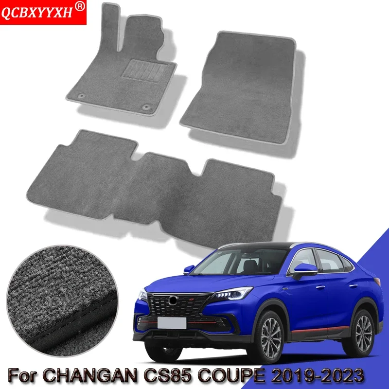 

Автомобильные коврики на заказ для CHANGAN CS85 COUPE 2019-2023, водонепроницаемые нескользящие коврики, внутренняя защита, ковры, аксессуары
