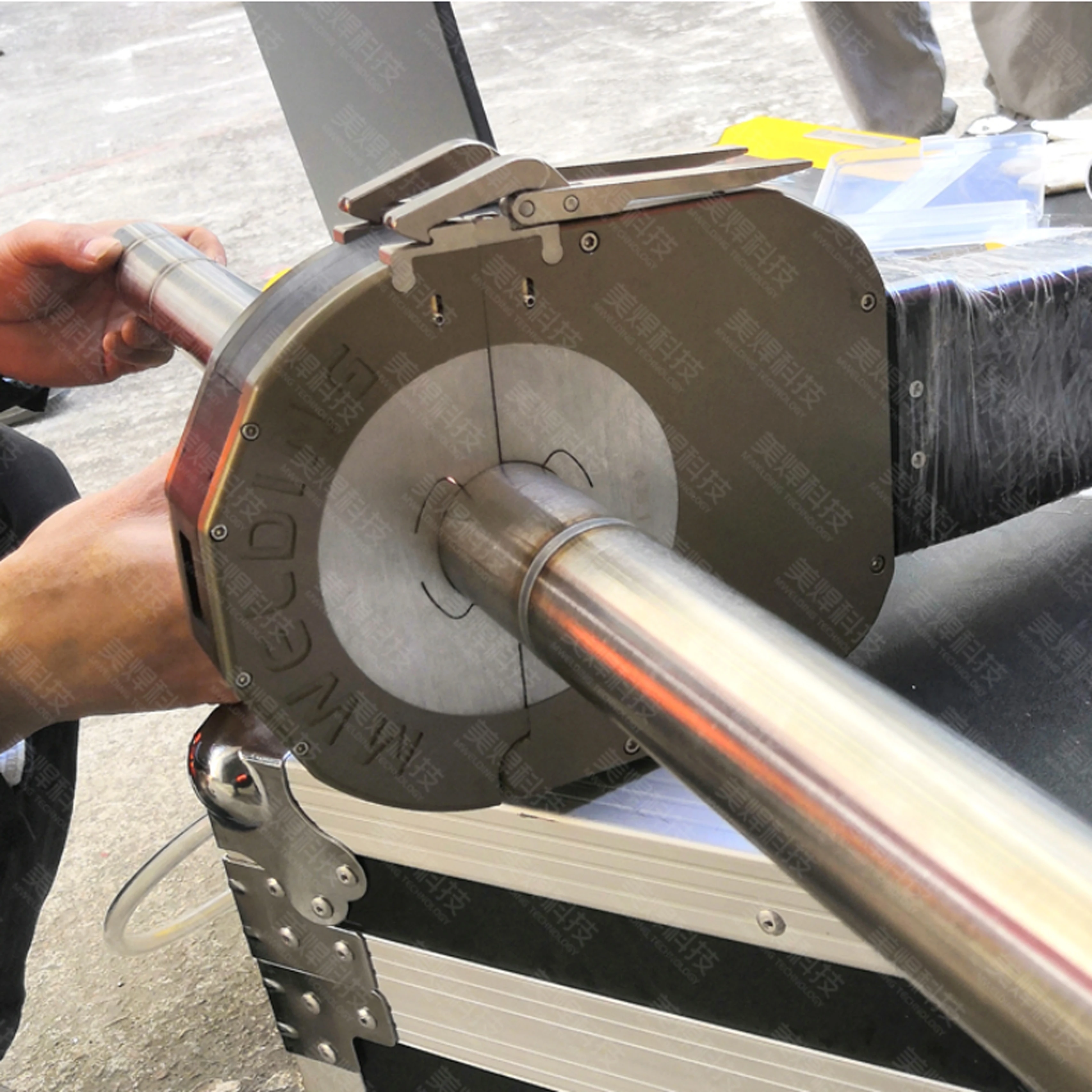 Mesin las busur argon otomatis level sanitasi 2024 MWF-80