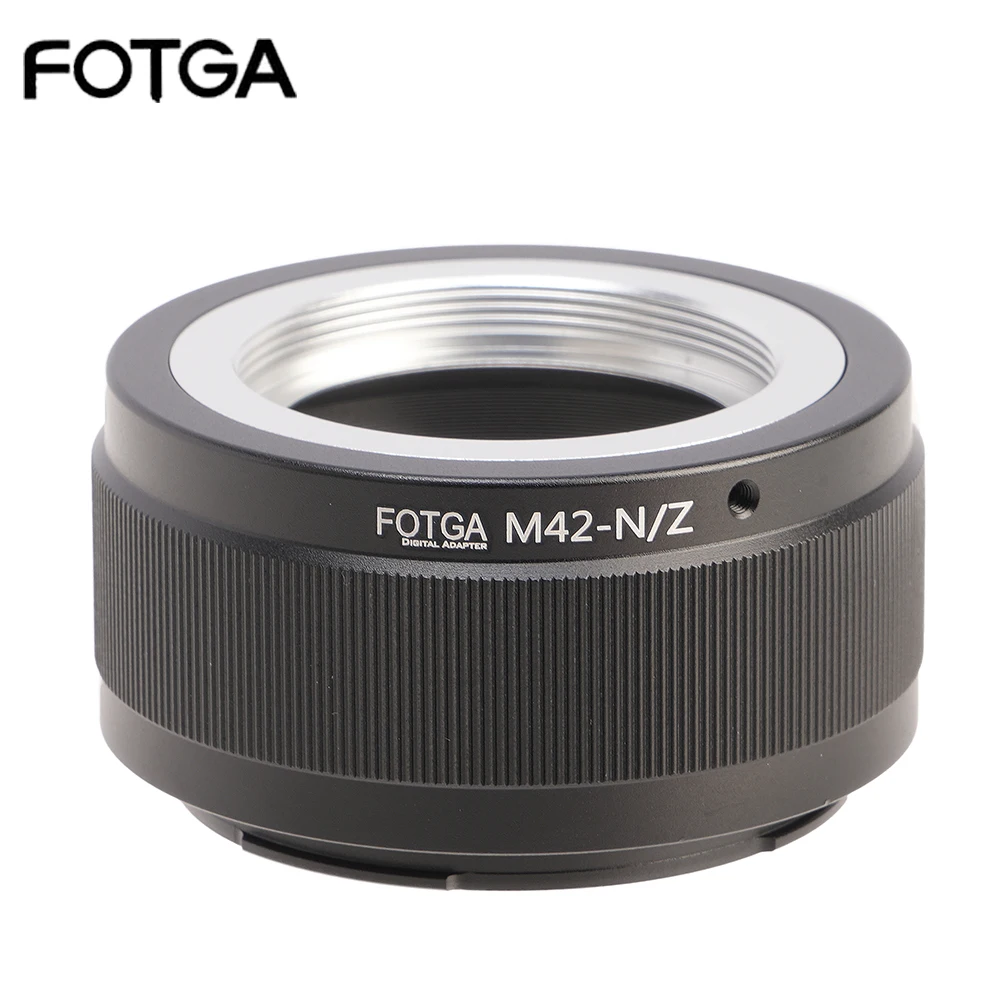 

FOTGA Adapter Ring for M42 Lens to Nikon Z5 Z6 Z7 Z50 Z7II Z6II Z Mount Cameras Objectief Adapter Lens full-size camera security