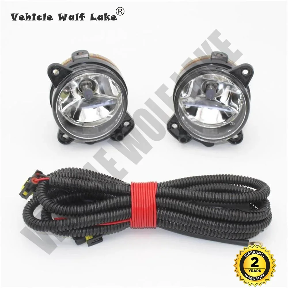 2pcs Fog Lamp For Skoda Fabia MK1 2005 2006 2007 2008 Car-styling Front Fog Lamp Fog Light And Wire 7H0941699B 7H0941700B