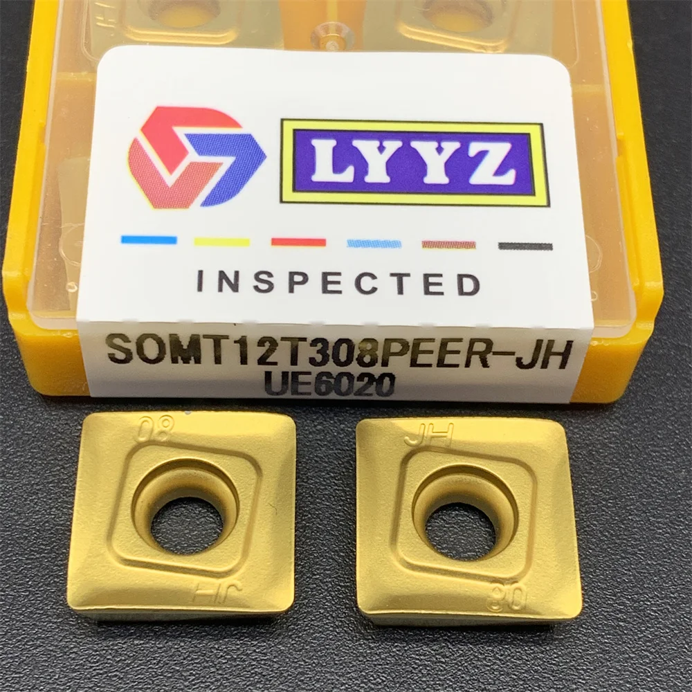 Инструмент для токарной обработки, 10 шт., Φ VP15TF, cnc токарный Кард, вставка, индексируемый SOMT12, токарный инструмент s, фрезерные режущие инструменты