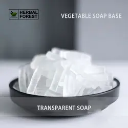 Natural Vegetable Oil Transparent Soap Glycerol Moisturizing Hydrating Rich Foam DIY Handmade Raw Materials Base for Soap Making