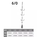 20g  sinker hook 6 0