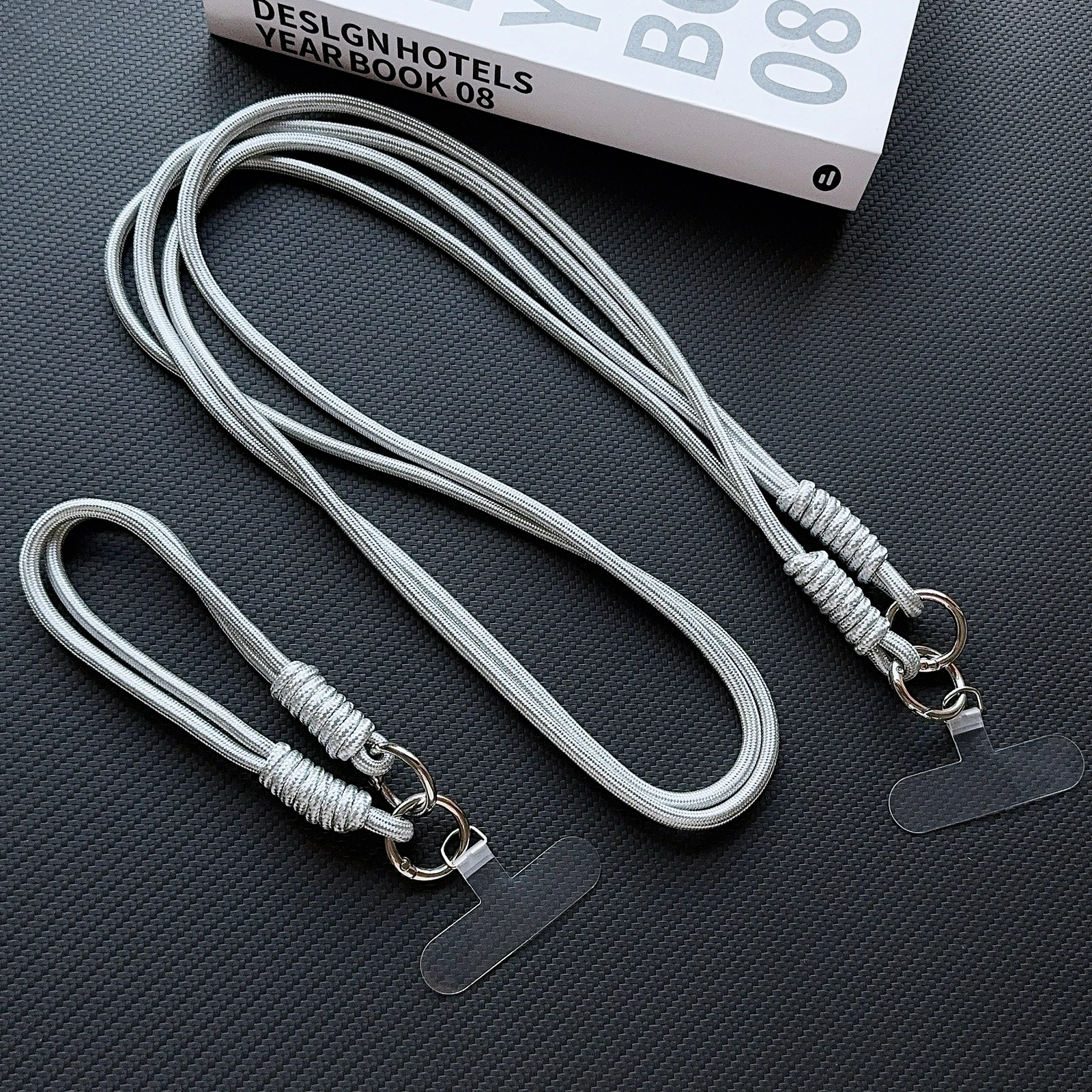 New Adjustable Lanyard Mobile Phone Universal Lanyard Wrist Strap Short Rope Diagonal Long Rope Hand Rope Decorative Pendant