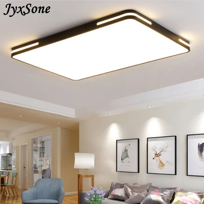 

Led Ceiling Modern Simple Dimmer Decorative Led Ceiling Lamps Round Bedroom Living Room Rectangle Aisle Ultra-thin Indoor Light