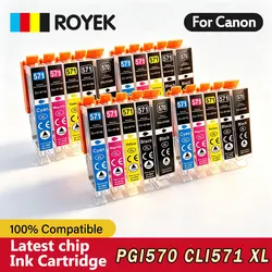 PGI 570 CLI 571 XL Compatible ink cartridge For Canon PIXMA MG5750 MG5751 MG6851 MG6852 TS6050 TS5050 T5051 Printer