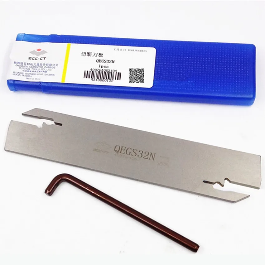 QEES32N/QEFS32N/QEGS32N/QEHS32N/QEKS32N ZCC.CT External Turning Tool Cutting blade Knife plate 1pcs/box