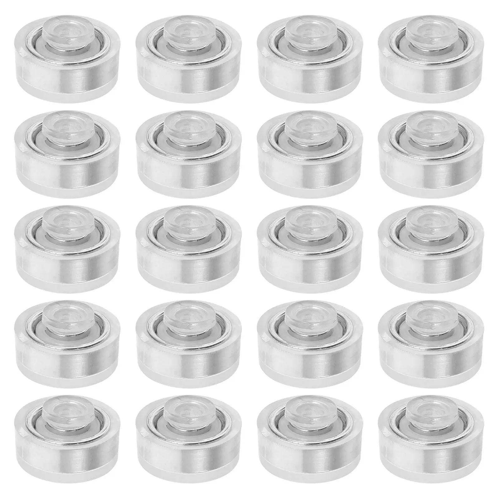 

40Pcs Windmill Rotary Bearings DIY Craft Swivel Base Smooth Mini Ball Bearings for Handmade Art Hair Clips Jewelry Making