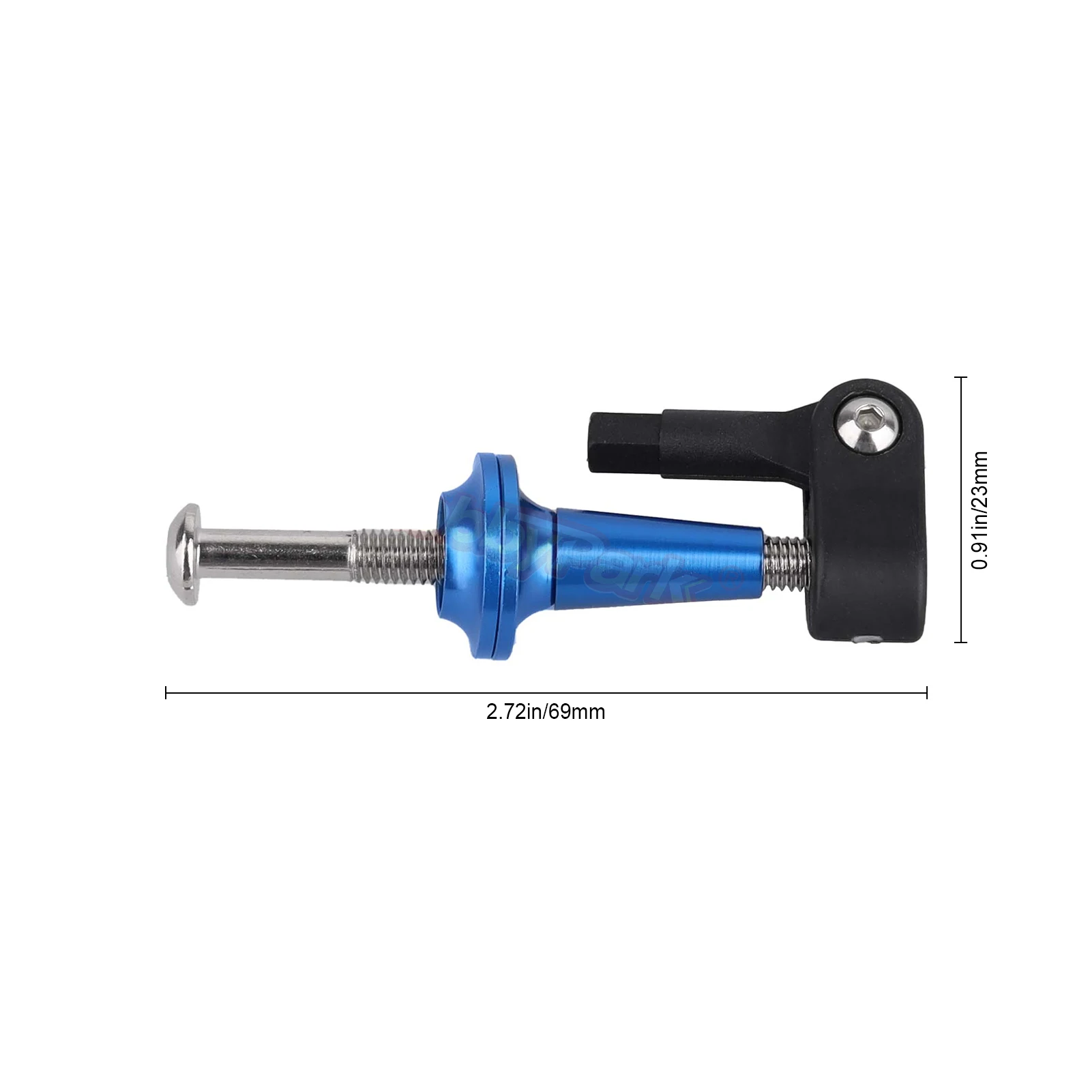 HobbyPark M5 x 60mm Screw Heavy Duty Adjustable Control Horn Arm Push Rod for RC Airplane Replacement Part Accessories