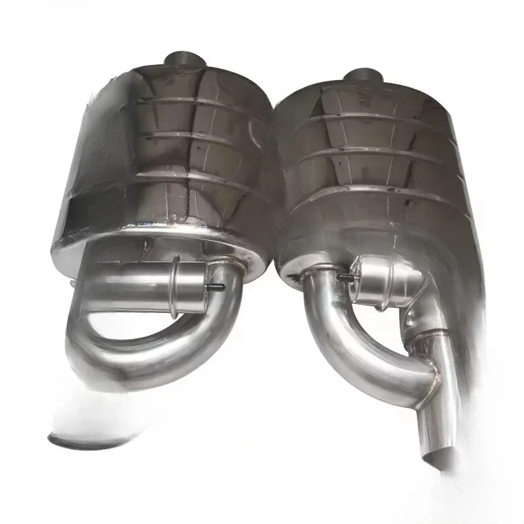 High Quality Performance 201/304 2.5 Inch Stainless Steel Exhaust Muffler Vacuum Valve Muffler With Controller