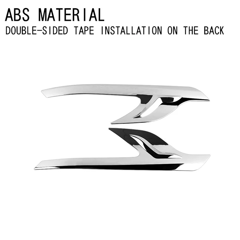 

ABNF!Car Headlight Eyebrows Trim Cover For Toyota Alphard 40 Series 2023+ Head Light Lamp Eyelid Trim Stickers Silver Accessorie