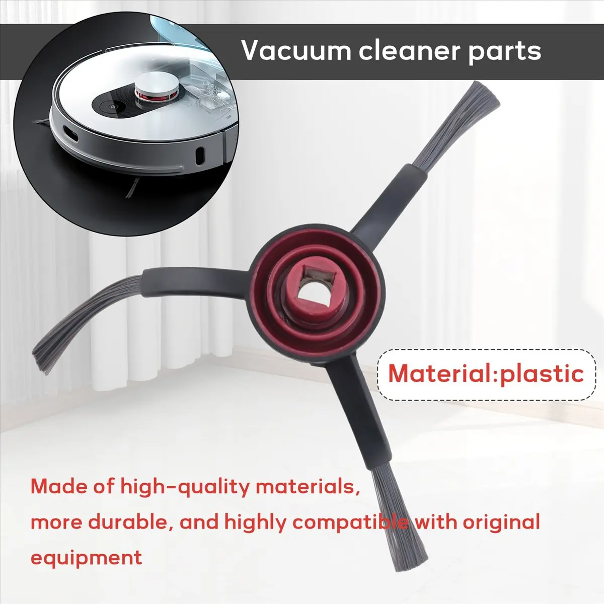 &A11I Suitable for Ozmo T8 T8 T9 N8 Pro Robot Vacuum Cleaner Parts Side Brush Accessories
