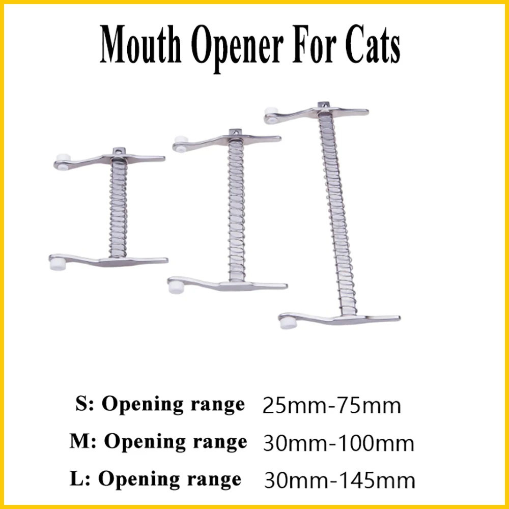 Pet Canine Dog Cat Mouth Opener Professional  Oral Opener Mouth Orthopedic Instruments Rodents Rabbit Tools Supplies