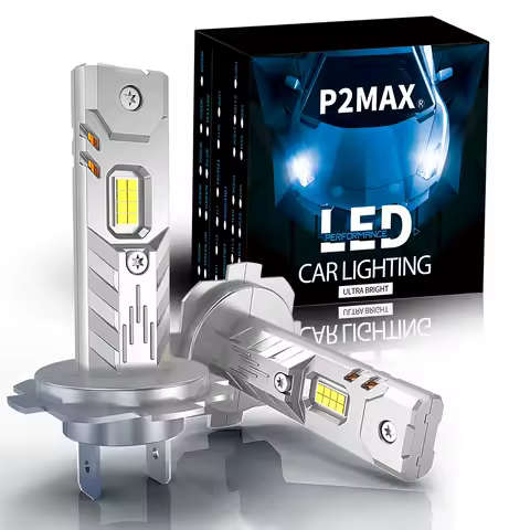 2PCS H7 H4 9005 9006 HB3 HB4 H11 H8 H9 LED Headlight Bulbs 12V 6000K 3570Chips Plug and Play for Car Headlight Lights