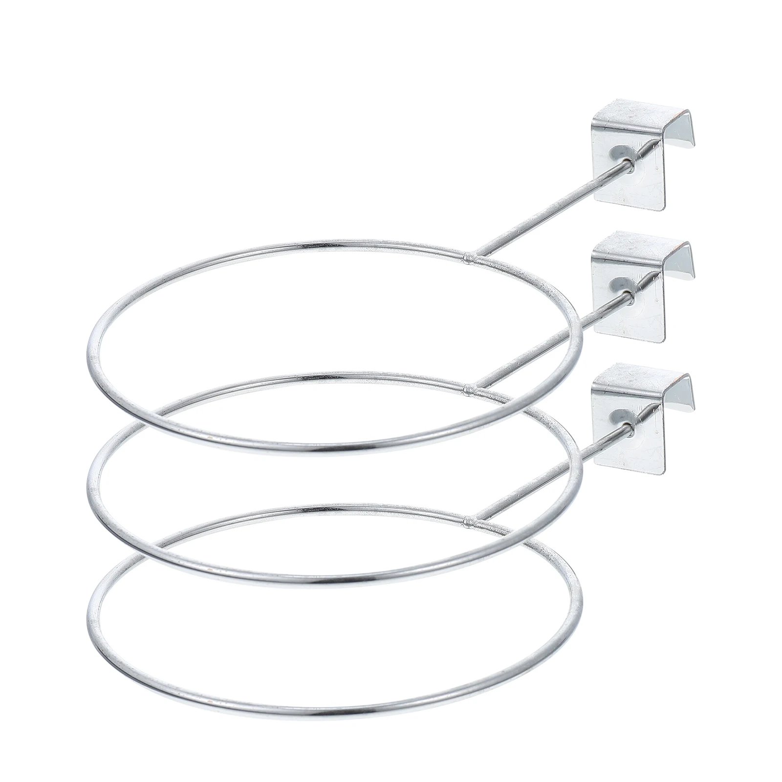 

3pcs Basketball Iron Sports Rack Storage Shelf Fitness Ball Showing Mounted Ball Basketball Holder Showing Rack Holder