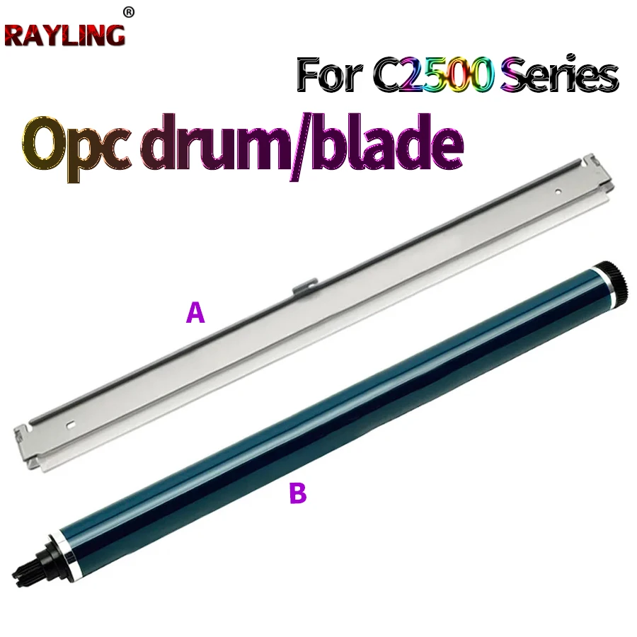 4X Opc Drum/Drum Cleaning Blade For Ricoh IMC C2000 C2500 C2001 C3000 C3500 5500 6000 IMC2000 DS3020C DS3025C GS3021C DS3030C